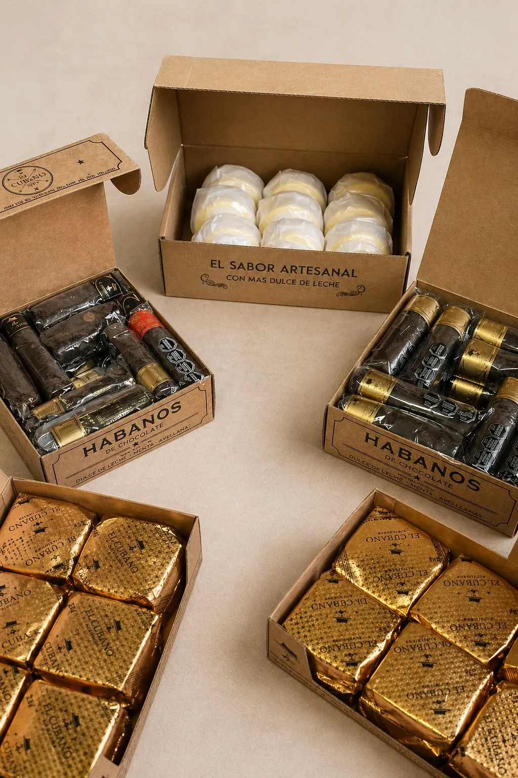 Cubanito bañado en chocolate